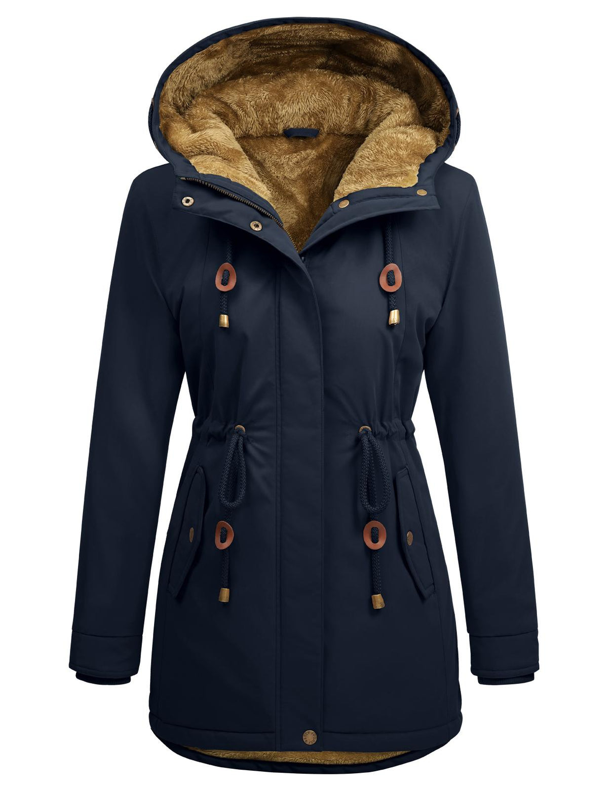 🦃 Thanksgiving Sale — Women's Fleece Parka Jacket | Warm & Hooded | Limited Time Only
