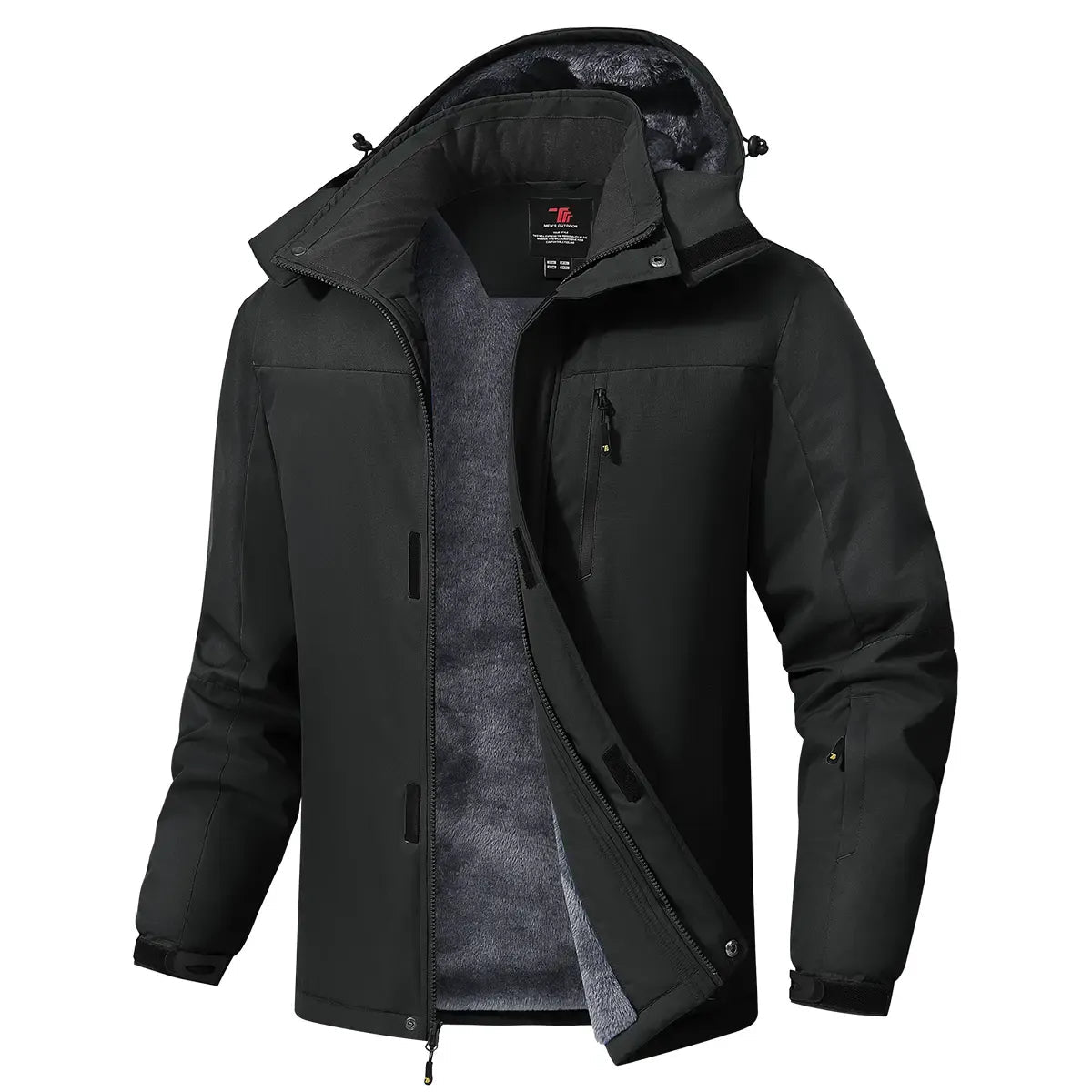 Men's Winter Ski Snow Jacket Waterproof Windproof Fleece Lined