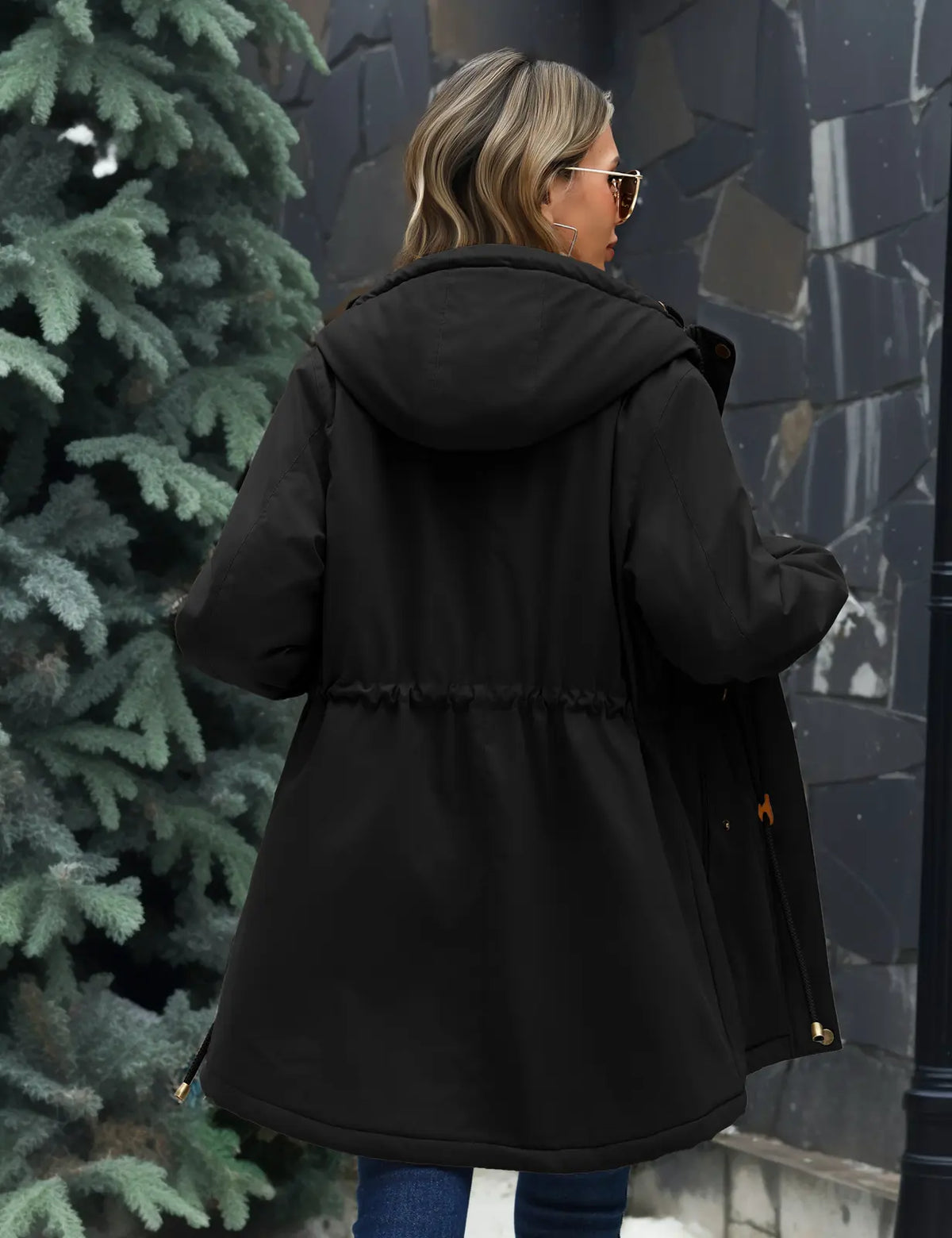 🦃 Thanksgiving Sale — Women's Fleece Parka Jacket | Warm & Hooded | Limited Time Only