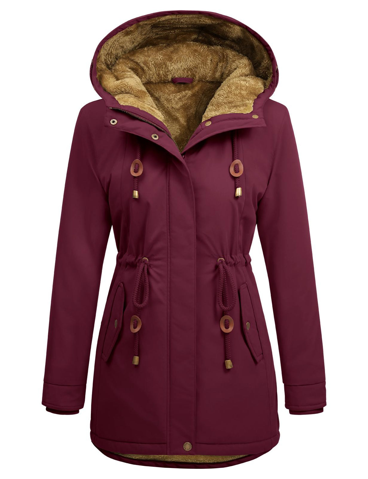 🦃 Thanksgiving Sale — Women's Fleece Parka Jacket | Warm & Hooded | Limited Time Only
