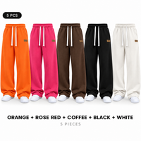 5-PACK ONLY $19-ORANGE + ROSE RED + COFFEE + BLACK + WHITE