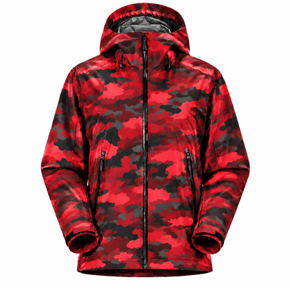 Three-in-one waterproof and rainproof ski jacket
