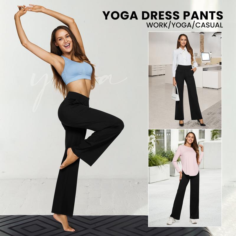 LAST DAY SALEWomen's High-Waisted Casual Wide Leg Pants with Pockets