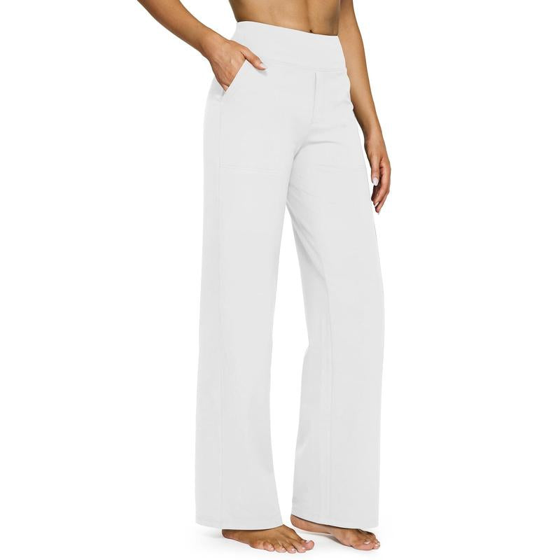 LAST DAY SALEWomen's High-Waisted Casual Wide Leg Pants with Pockets