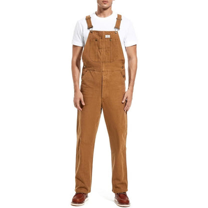 Men's 13.5 oz Cotton Denim Bib Overalls – 83294-Style Heavy-Duty Workwear with Adjustable Straps & Tool Pockets
