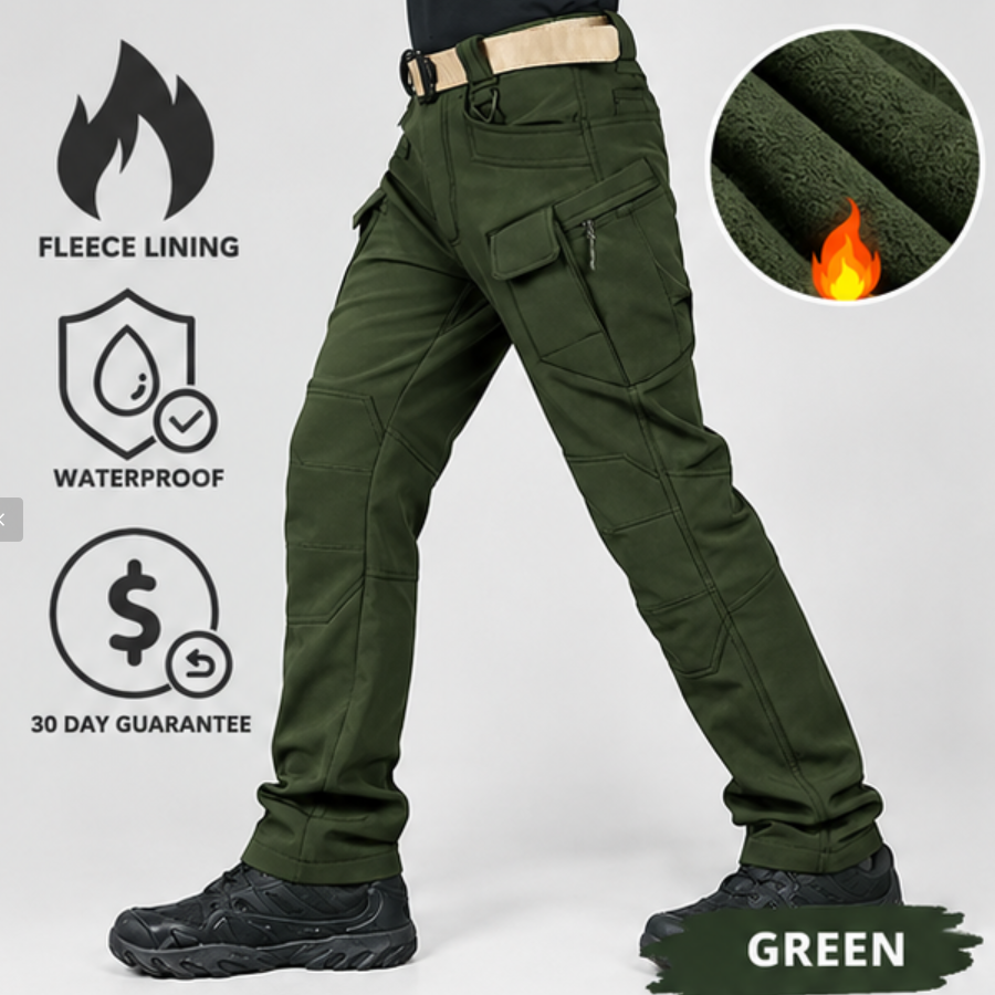 Fleece Lined Waterproof Utility Trousers