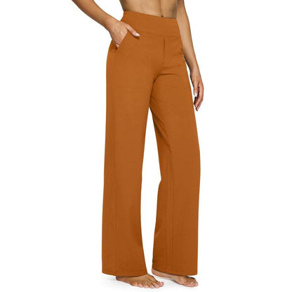 LAST DAY SALEWomen's High-Waisted Casual Wide Leg Pants with Pockets