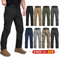 8-PACK ONLY $29-Black + Khaki + Army Green + Dark Gray + Navy Blue + Light Gray + Camouflage + Black Camouflage