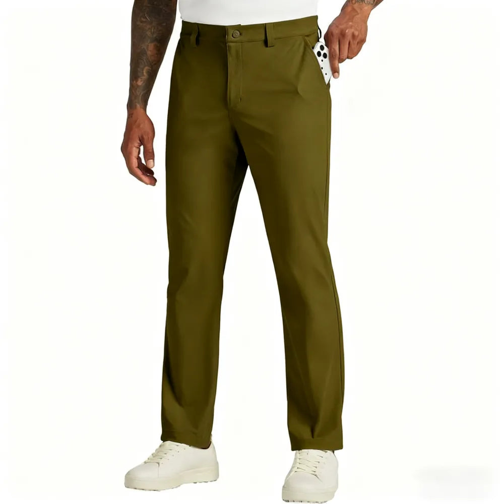 Men's Golf Stretch Straight Pants