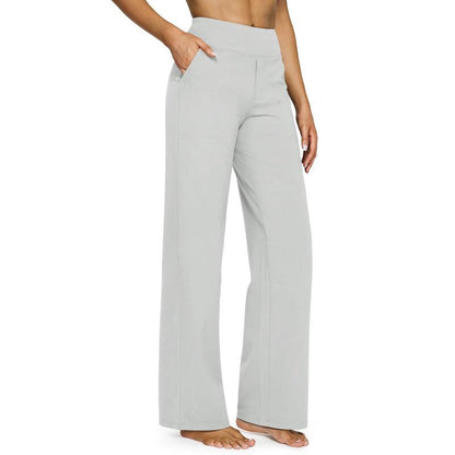 LAST DAY SALEWomen's High-Waisted Casual Wide Leg Pants with Pockets